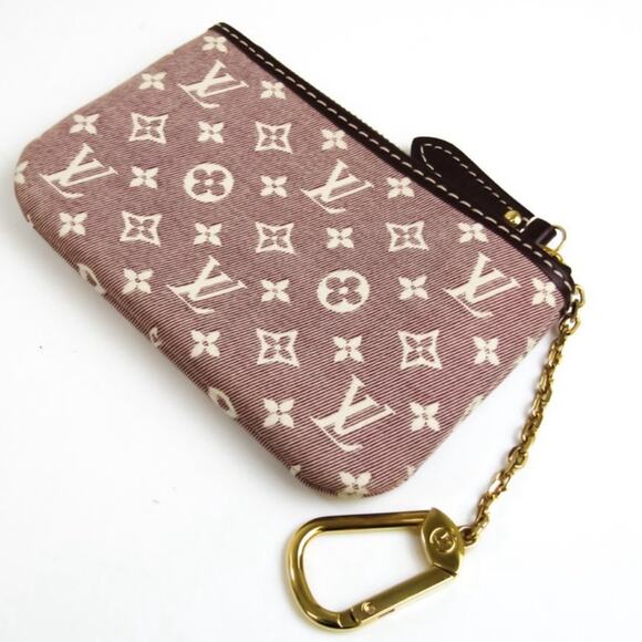Louis Vuitton Pochette Clés leather Canvas key pouch ✨ - Picture 1 of 7